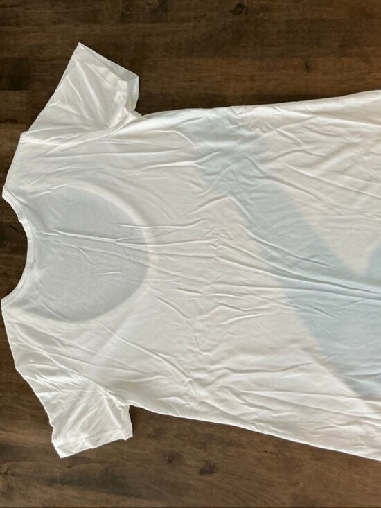 Wilfred Tops - Wilfred Free by Aritzia White Scoop Neck Tee Size XXS